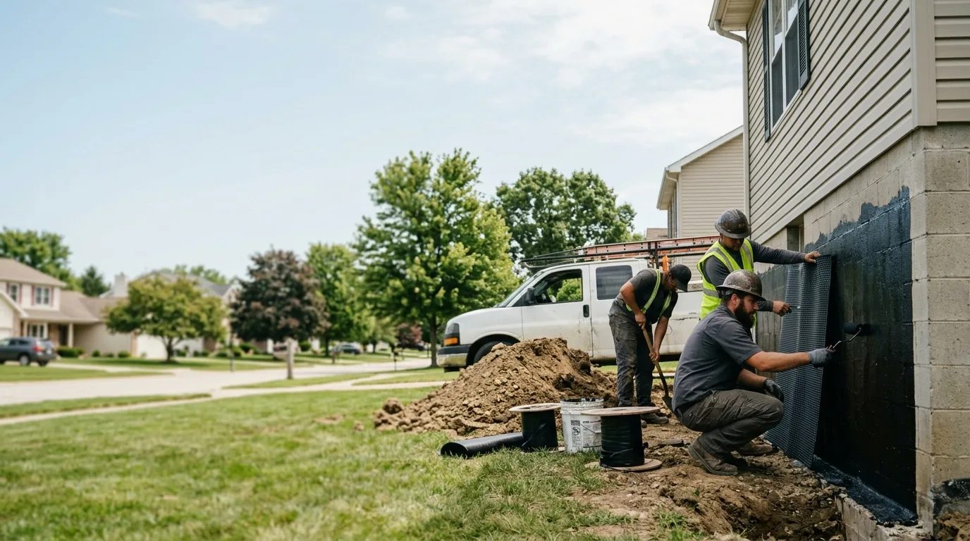 Basement Waterproofing in Twin Lakes, WI near me